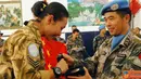 Citizen6, Lebanon: Piala dan medali diserahkan langsung oleh Komandan Chinbatt, Kolonel Tang Shang Ping mewakili Unifil Force Commander  Mayor Jenderal Alberto Asarta Cuevaz.(Pengirim: Badarudin Bakri Badar)