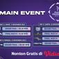 Link Live Main Event Grandfinal Piala Presiden eSports 2022 di Vidio 11-13 November : 6 Kategori Game