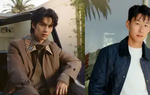 Padu Padan Outerwear Burberry ala Bright Vachirawit dan Son Heung-min di Los Angeles