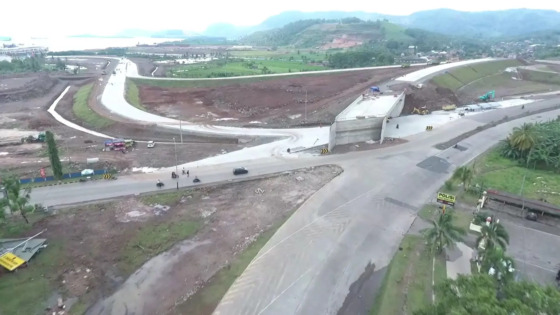 Proyek tol Trans Sumatera (Foto: Dok BPJT Kementeriann PUPR)