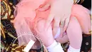Anak ketujuh Pasha, Princess Kayla Mutiara Pasha tampak cantik dengan gaun merah muda. Putri Pasha dan Adel itu tepat Hari Kartini, 21 April. (Instagram/adeliapasha)