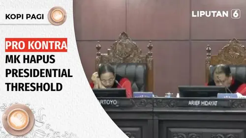 VIDEO: Kopi Pagi: MK Hapus Presidential Threshold, Masyarakat Setuju atau Tidak?