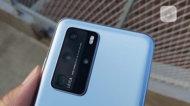 Kamera belakang Huawei P40 Pro. Liputan6.com/Iskandar
