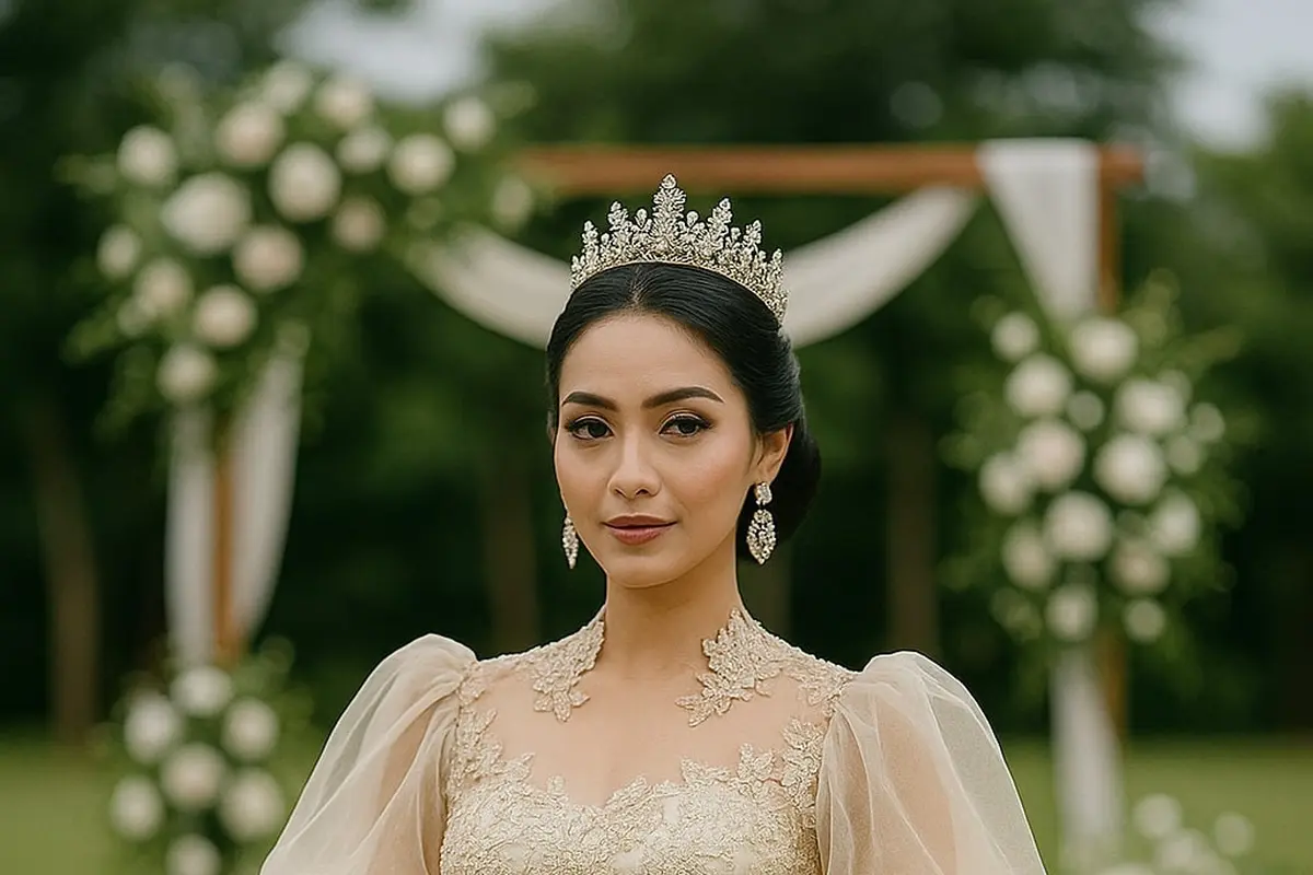 Model Kebaya Modern untuk Resepsi Pernikahan