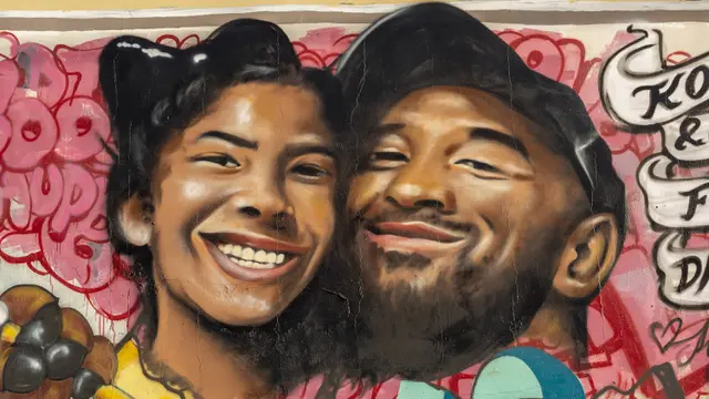 Mural Kenang Kobe Bryant
