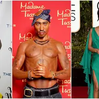 Kat Graham (kiri) akan memerankan Jada Pinkett Smith (kanan) dalam film biografi yang akan datang tentang kehidupan mendiang rapper Tupac Shakur. Jada memang merupakan teman dekat Tupac Shakur. (AFP/Bintang.com)