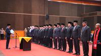 Penjabat (Pj) Bupati Bekasi Dani Ramdan  mengisi kekosongan jabatan di tubuh Pemerintah Kabupaten (Pemkab) Bekasi dengan melantik 16 orang Pejabat Pimpinan Tinggi Pratama (Eselon II). (Istimewa)
