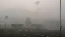 Imbas Kabut Asap, 10 Penerbangan Terdampak di Bandara Syamsudin Noor