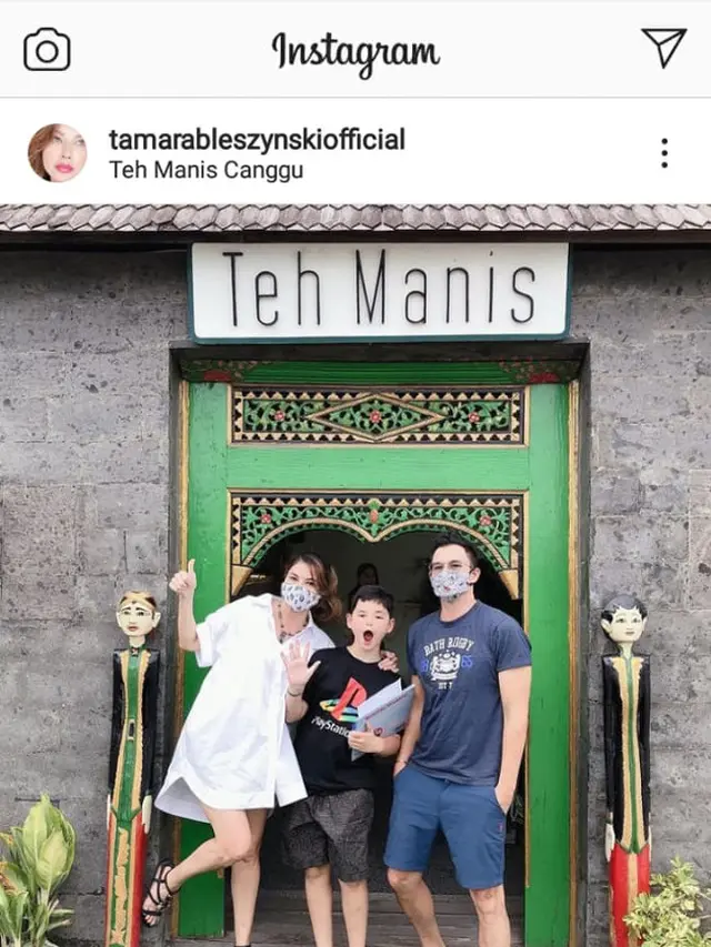 Mike Lewis dan Tamara Bleszynski (Instagram)