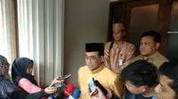 Menhub Budi Karya Sumadi di kantor Kemenko Polhukam, Jakarta, Selasa (3/9/2019). (FOTO: Liputan6/Putu Merta Surya Putra)
