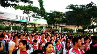  lomba lari Joyful Run 2017 di Alam Sutera, Tangerang Selatan (Lutfie Febriyanto)