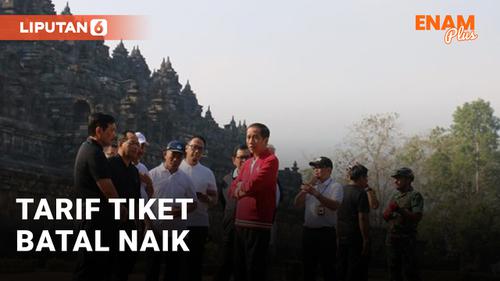 VIDEO: Jokowi Batalkan Kenaikan Harga Tiket Candi Borobudur