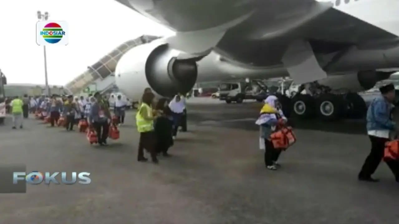 Landasan Bandara Halim Terkelupas, Calhaj Berangkat dari SoettaTV
