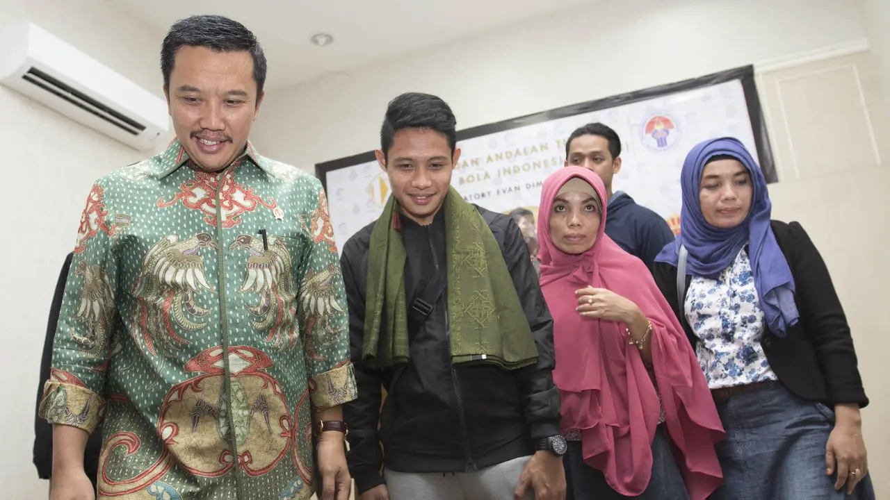 Evan Dimas-Menpora Imam Nahrawi