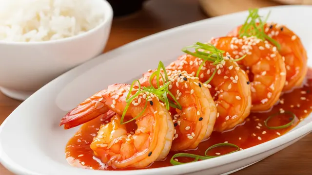 Rica-Rica Udang Asam Manis