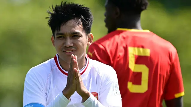 Witan Suleman - Timnas Indonesia U-23 Vs Timnas Guinea U-23.