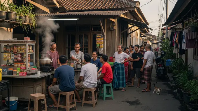 Warung Rumahan di Gang Sempit yang Tetap Laris Setiap Hari