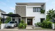 6 Kombinasi Dinding Polos dan Roster untuk Fasad Rumah yang Modern dan Estetis