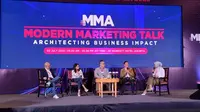 Diskusi Reimagining TV Advertising in a Streaming World yang digelar di MMA Modern Marketing Talk. (Liputan6.com/Agustinus M. Damar)