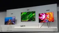 Peluncuran TV QLED Samsung lini 2018 di American Stock Exchange, New York, AS. Liputan6.com/Jeko Iqbal Reza