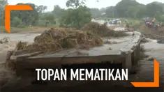 Angin topan mematikan menerjang Zimbabwe. Lebih dari 80 orang tewas karena insiden ini.