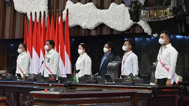 Puan Maharani mengecek persiapan sidang tahunan 2021