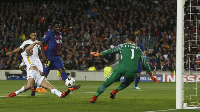 Liga Champions, Barcelona, AS Roma