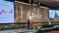 Senior Upstream Oil Industry Analyst Organization of Petroleum Exporting Countries (OPEC) Mohammad A. Al Kazimi dalam 3rd International Convention on Indonesian Upstream Oil and Gas (IOG), di BNDCC, Nusa Dua, Bali, Kamis (24/11/2022).