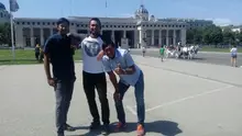 Tim Voli Pantai Putra Indonesia bakal all out di laga terakhir, Selasa (1/8/2017), demi meraih tiket lolos sebagai peringkat ketiga terbaik di Kejuaraan Voli Pantai Dunia di Wina, Austria. (Bola.com/Reza Khomaini)