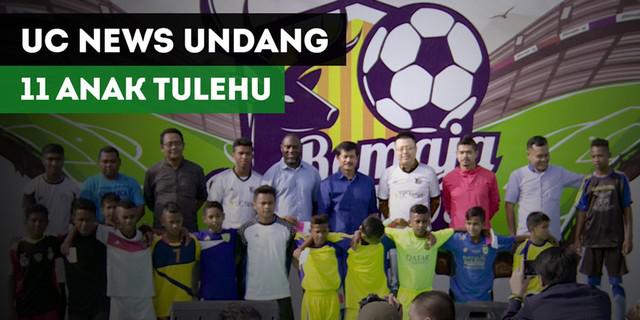 VIDEO: UC News Undang 11 Anak Tulehu untuk Berlatih Sepak Bola di Jakarta