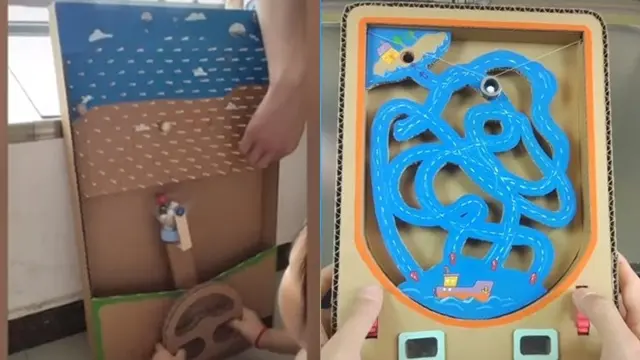 Agar Anak Terlepas dari Gadget, Ayah Ini Buat Berbagai Mainan 3D