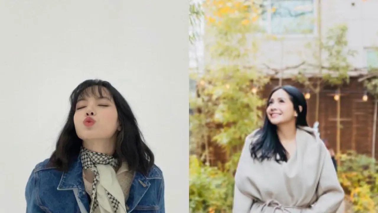 Inspirasi  Outerwear Wanita dari Lisa Blackpink Hingga Nagita Slavina/dok. Instagram @lalalalisa_M @raffinagita1717
