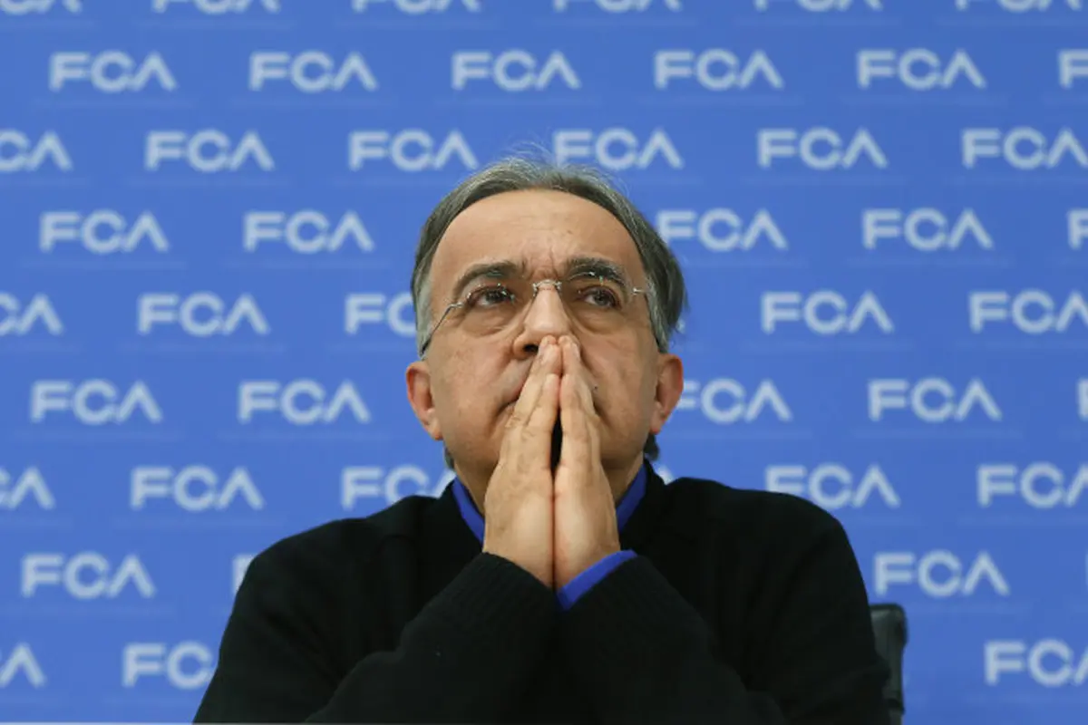 CEO Fiat Chrysler Automobiles (FCA), Sergio Marchionne
