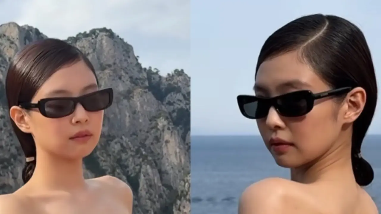 Jennie Blackpink Hanya Mengenakan Handuk