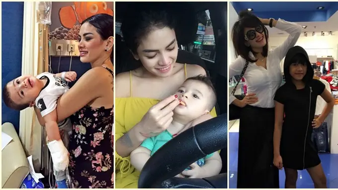 [Bintang] Nikita Mirzani dan anak-anak