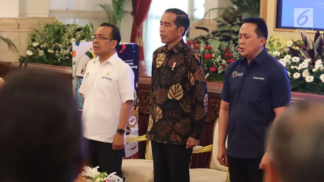 Jokowi Ajak Artis dan Vlogger Demamkan Asian Games 2018
