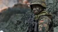 Ilustrasi tentara pemerintah Jerman (AFP/Christof Stache)
