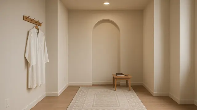 Inspirasi Mushola Kecil dalam Rumah/via AI