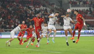 Pertandingan Persija Jakarta vs Madura United pada pekan ke-18 BRI Super League 2025/2026 di Stadion Utama Gelora Bung Karno, Jumat (23/1/2026). (Muhammad Iqbal Ichsan/Bola.com)