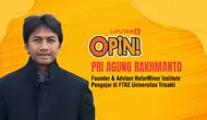 PRI AGUNG RAKHMANTO, Founder & Advisor ReforMiner Institute dan Pengajar di FTKE Universitas Trisakti