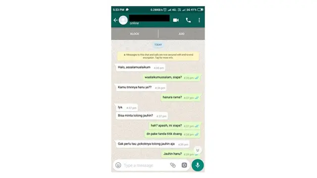 Cewek Labrak Orang yang Dekat
