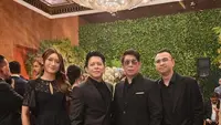 Ariel NOAH dan Parto Patrio Foto Bareng di Nikahan Andre Taulany, Disebut Saudara Kembar