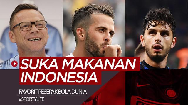 Berita video Sportylife kali ini membahas makanan-makanan khas Indonesia yang disukai oleh para pesepak bola dan legenda dunia.