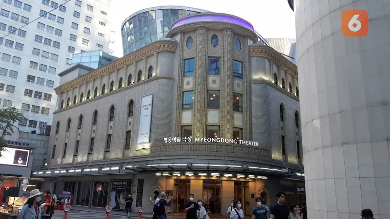 Myeongdong Theater di Seoul, Korea Selatan. (Liputan6.com/Tanti Yulianingsih)