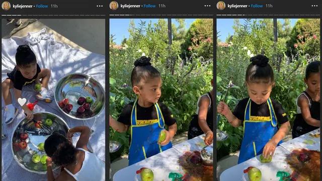 Stormi mulai sekolah. (Dok.instagram/@kyliejenner)