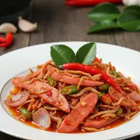 Ilustrasi Sambal Kecombrang/Gemini AI