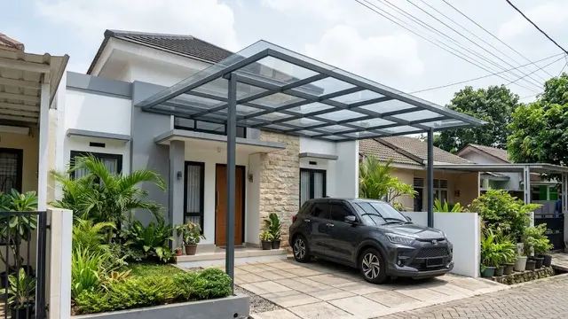 Model Kanopi Carport Sederhana Tapi Elegan