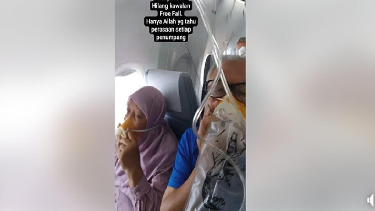 Viral Penumpang Malaysia Airlines Pakai Masker Oksigen di Penerbangan, Maskapai Minta Maaf