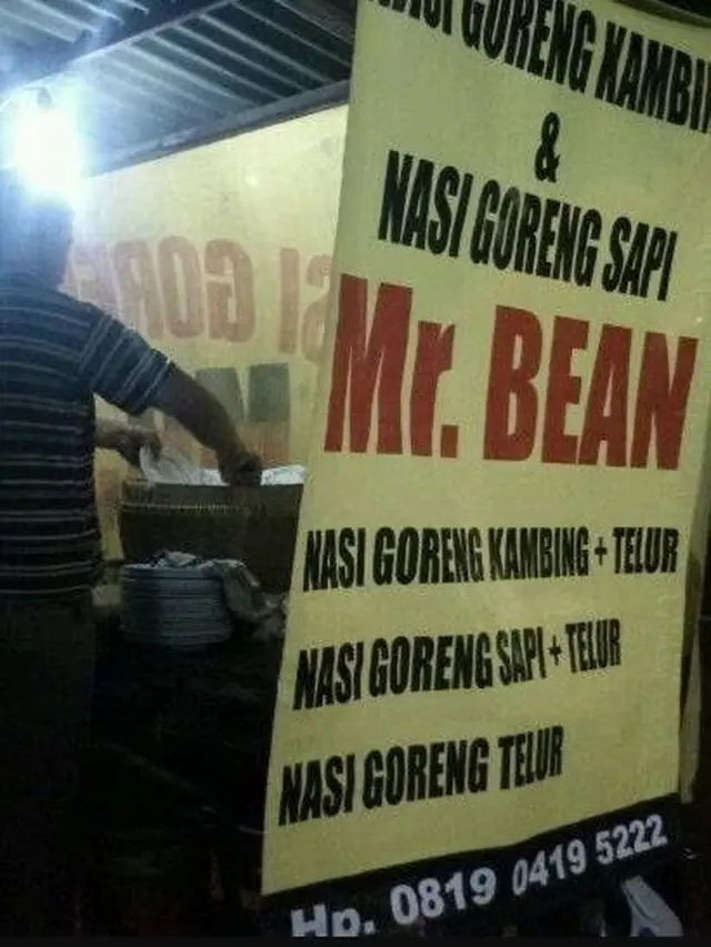 6 Trik Marketing Jualan Nasi Goreng Ini Kelewat Kreatif, Kocak