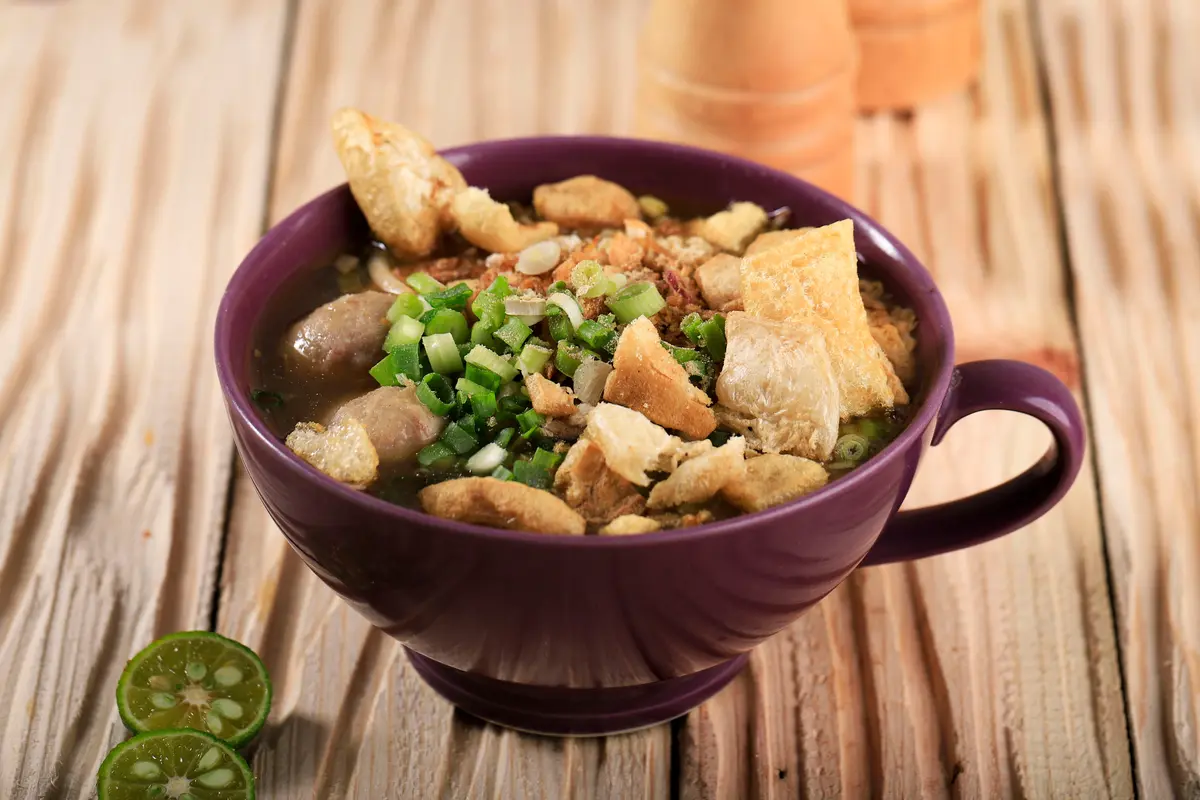 lomie kangkung